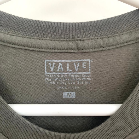 3/$15 NEW Dota 2 Valve Dreaded Forgewing Print 100% Cotton T-shirt in Green - Picture 4 of 4